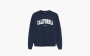 Sporty & Rich California Crewneck Sweatshirt "Marine Blue" 