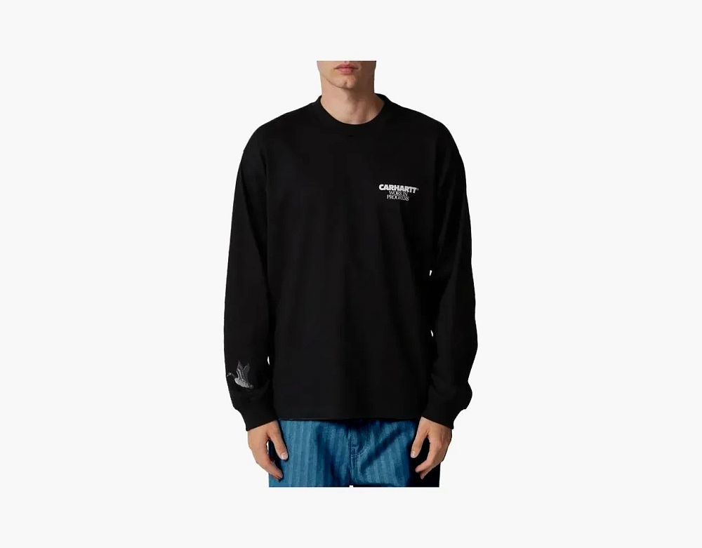 Carhartt WIP Ducks Long Sleeve T-Shirt Black