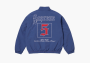 Supreme Old English Track Jacket  "Light Navy" 