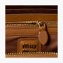 Miu Miu leather tote "Brown" 