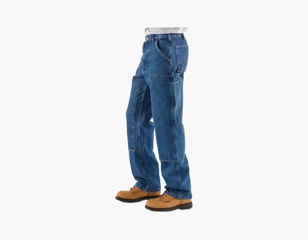 Carhartt Wide Leg Carpenter Jeans Dark Blue