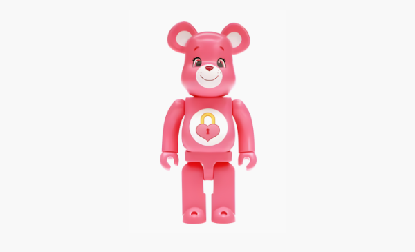 Bearbrick Care Bears Best Friend Bear Pink "100% & 400%" 