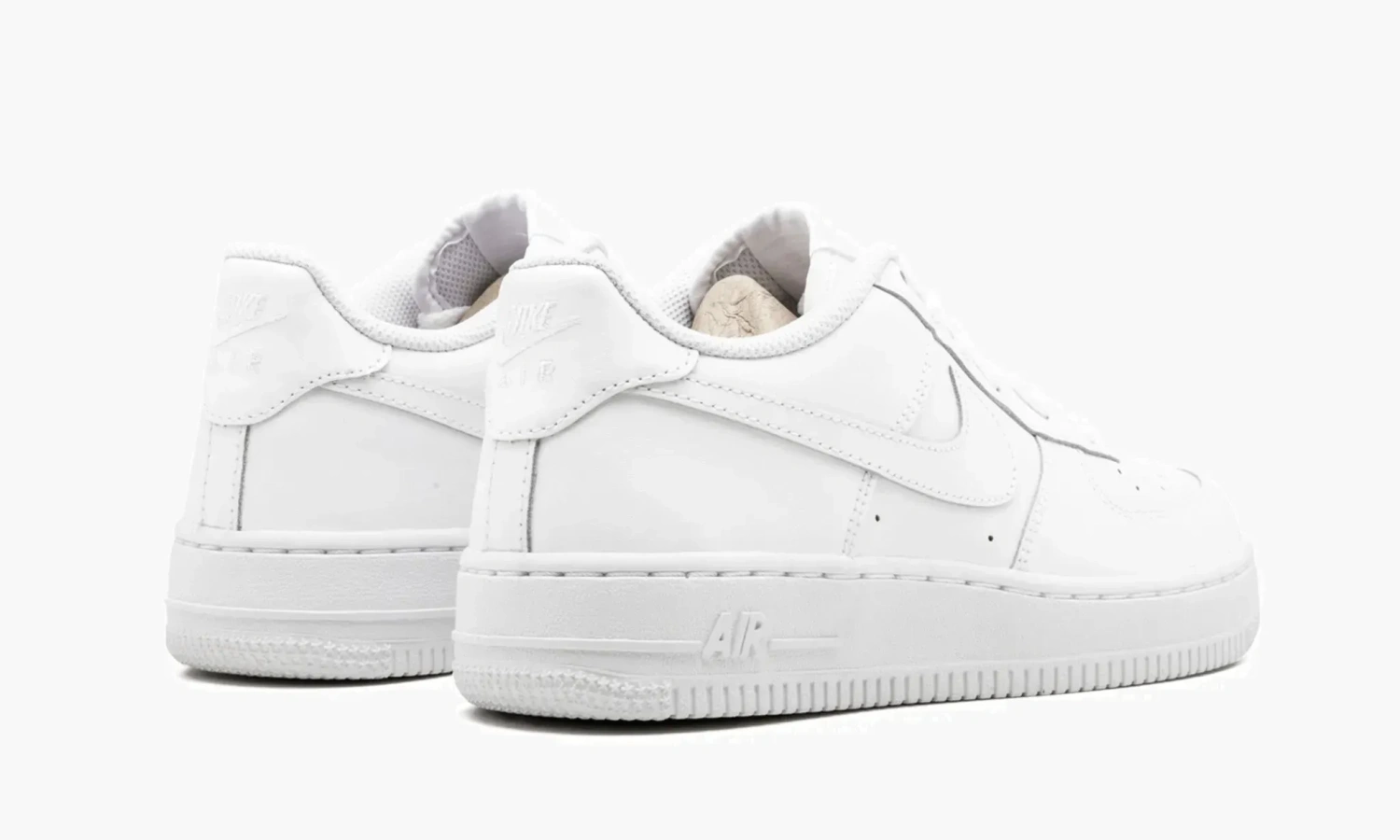 Air Force 1 GS White on White 