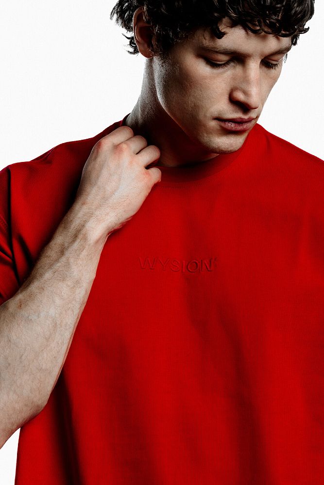 WYSION TEE CARMINE RED