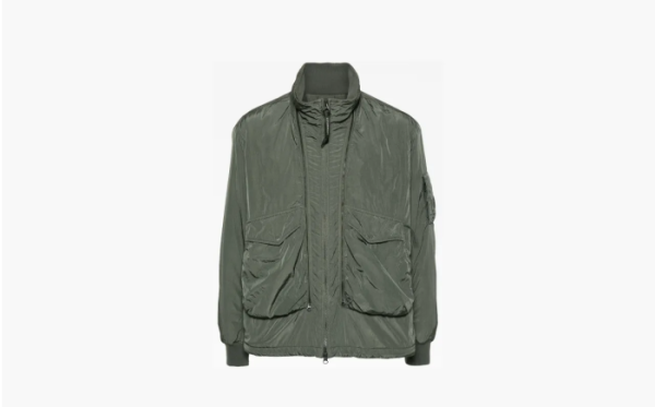 C.P. Company Chrome-R Body technical bomber jacket Green 