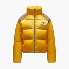 Moncler x Palm Angels Kelsey Short Down Jacket Mustard Yellow