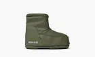 Moon Boot No Lace Rubber Boot Khaki