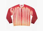 Supreme Blurred Logo Sweater Red