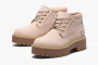 Timberland Stone Street Mid Lace Up Waterproof Boot WMNS "Light Beige Nubuck" 