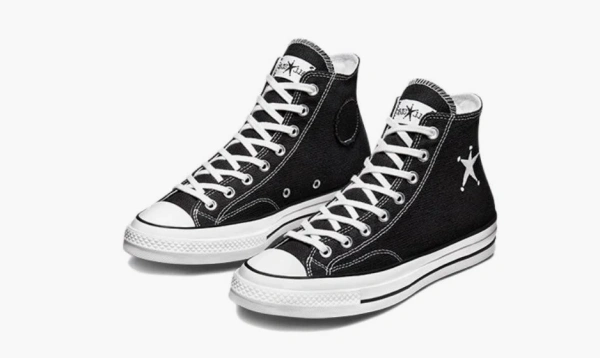 Stussy x Converse Chuck 70 High Black 
