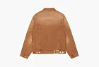 Stussy Trucker Jacket Vintage Denim  Brown