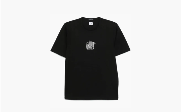 C.P. Company Printed Metropolis T-Shirt Black 