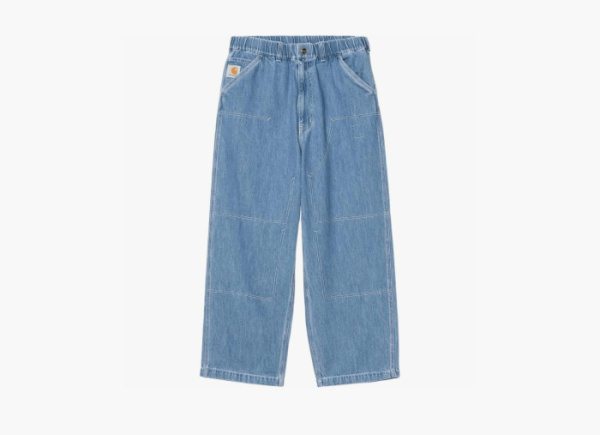 Carhartt WIP x Invincible Removed Pocket Double Knee Pant Washed Blue 