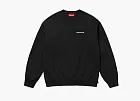 Supreme NYC Crewneck Black