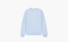 Sporty & Rich Prince Health Cotton Sweatshirt Blue