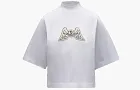 Moncler x Palm Angels Mock Neck Wings T-Shirt White