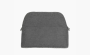  Hermès Bolide Cotton And Polyurethane Handheld Makeup Bag "Gray" 