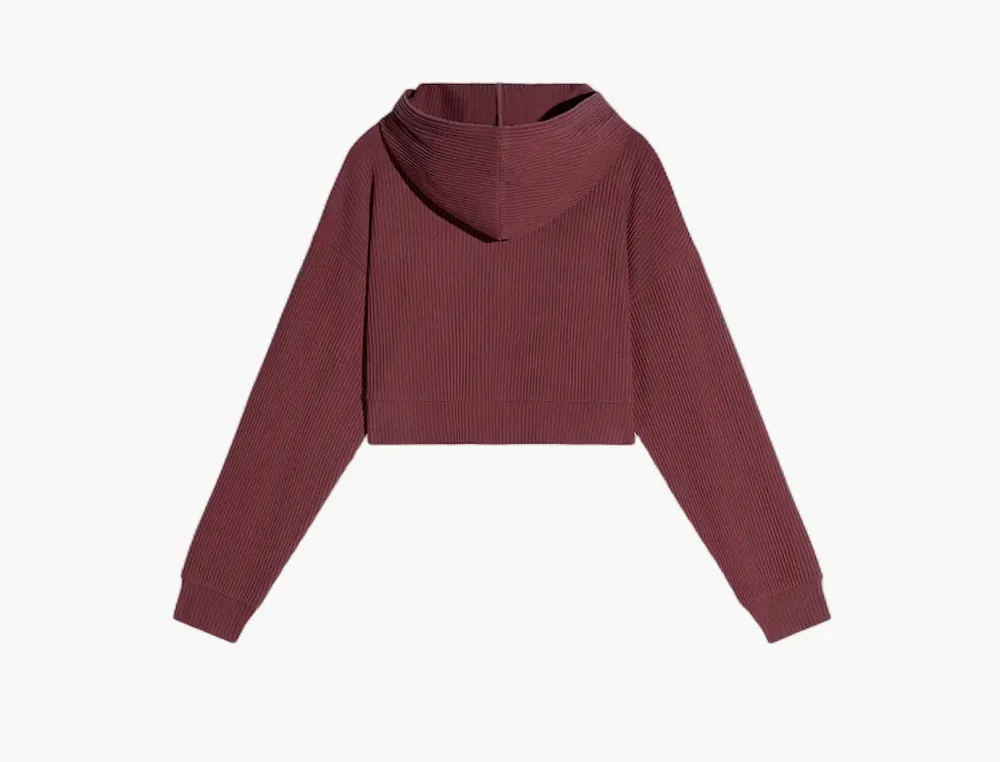 Alo Yoga Muse Hoodie Burgundy Truffle