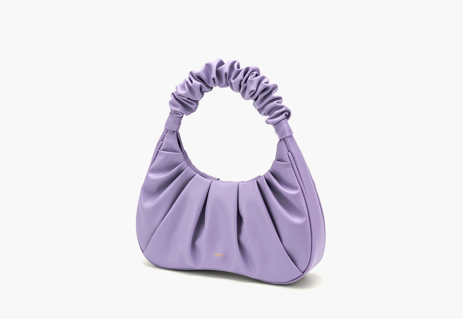 JW PEI Gabbi Ruched Hobo Handbag Purple 