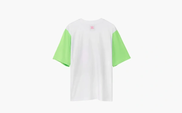 Adidas Originals X Jeremy Scott T-Shirts White Green 