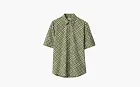 Burberry Check Cotton Shirt in Skylark Lark