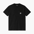 Carhartt WIP Pocket Square Patch T-Shirt Black