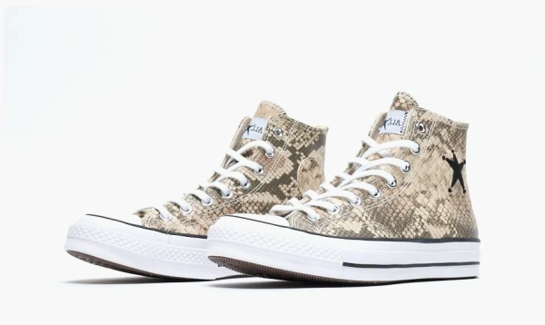 Stussy x Converse Chuck 70 High Snakeskin 