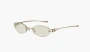 Gentle Monster Musubi 031 Sunglasses Gold / Green 