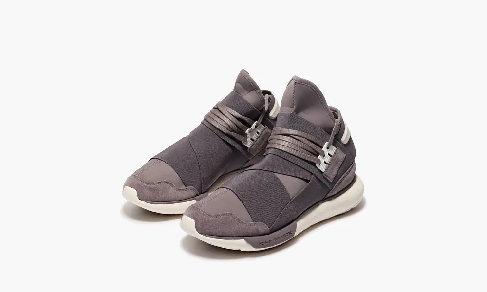 Y-3 Qasa High Brown Cream White