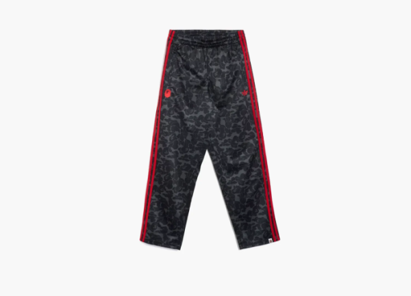 Adidas Originals x A Bathing Ape Football Men's Track PantsBlack 