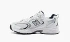 New Balance 530 White Silver Navy