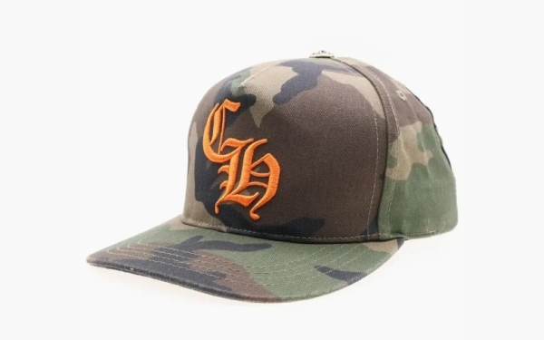Chrome Hearts CH Hat Baseball Cap Camouflage Multicolor 