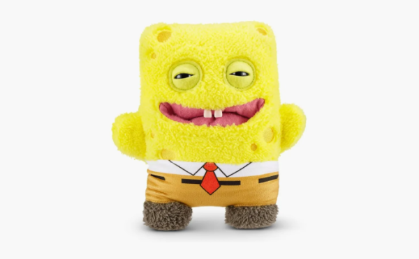 Fuggler Plush Toy SpongeBob SquarePants (23.7 CM)  Fuggler Plush Toy SpongeBob SquarePants (23.7 CM)