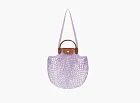 Longchamp Le Pliage Filet Top Handle Bag Lilac