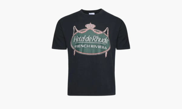 RHUDE Riviera Tee Vintage Black 