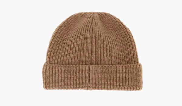 Prada Soft Wool Blend Beanie Brown 