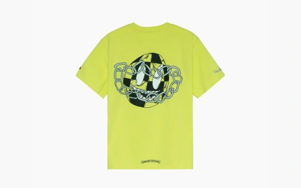 Chrome Hearts Matty Boy Link T-shirt Lime Green 