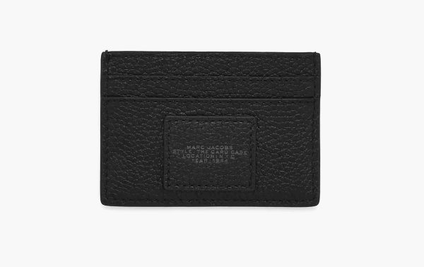 Marc Jacobs The Leather Card Case Black 
