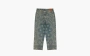 Supreme Bandana Jacquard Baggy Jean Blue 