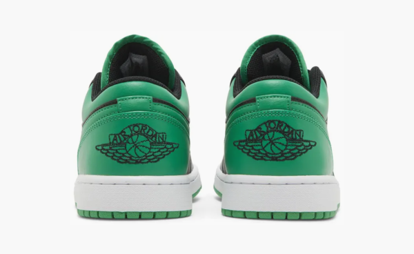 Air Jordan 1 Low Black Lucky Green 