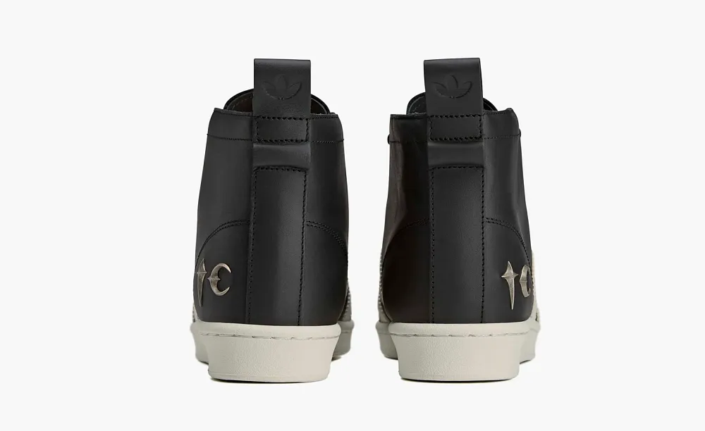 Thug Club x Adidas Superstar Boot Luxe Black White