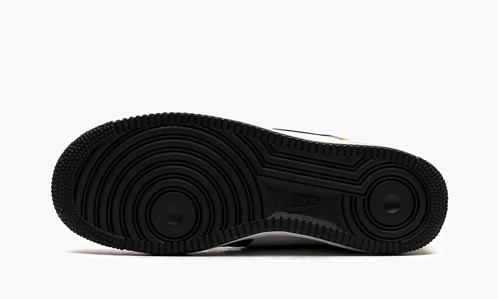 Nike Air Force 1 Low '07 LV8 Black Gold Jersey Mesh