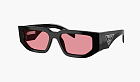 Prada PR 09ZS 16K30L Sunglasses Black 