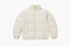 Supreme x The North Face Suede Nuptse Jacket Stone
