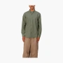 Carhartt WIP Bolton Shirt Smoke Green 