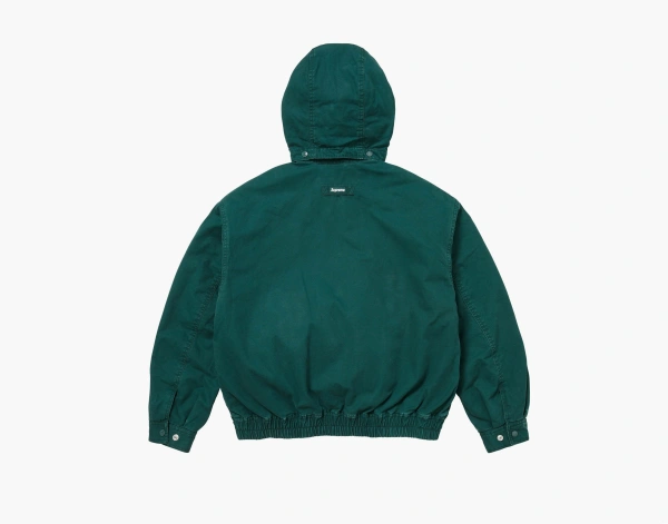 Supreme Hooded Utility Jacket Dark Green  Supreme Hooded Utility Jacket Dark Green