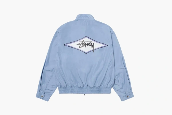 Stussy Surf Team Harrington Jacket Light Blue 