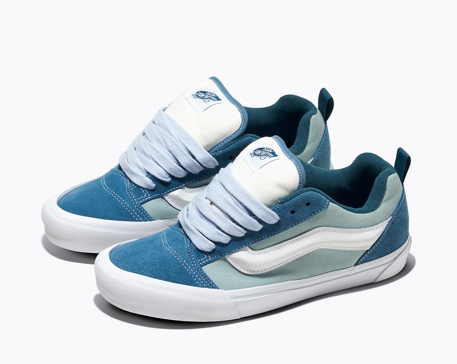 фото Vans Knu Skool "Blue Seafoam" (Vans Knu Skool)-VN000CS0BER