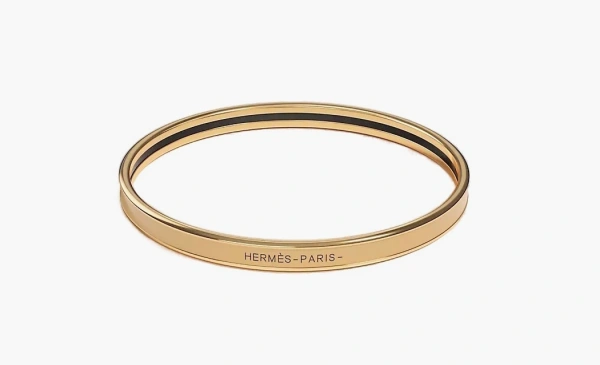 Hermes Uni Bangle Gold  Hermes Uni Bangle Gold