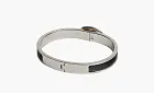 Hermes Mini Clic Chaine d'Ancre bracelet Silver/Black